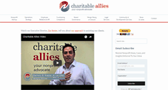 Desktop Screenshot of charitableallies.org