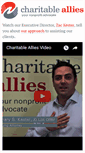 Mobile Screenshot of charitableallies.org